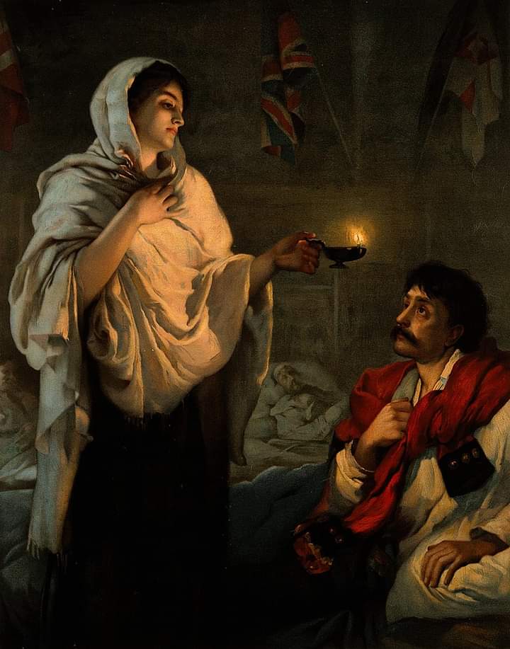 Birth of Florence Nightingale ~ The Lady With The Lamp